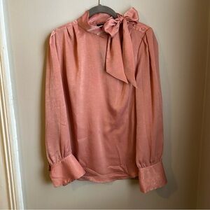 NWT Worthington Peachy/Pink Blouse